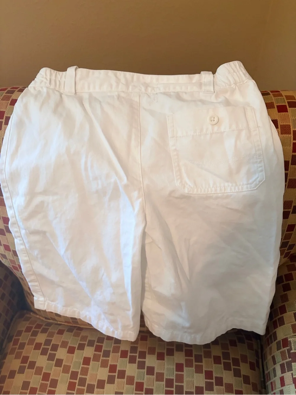 Ralph Lauren White Girl’s Casual Cotton Shorts